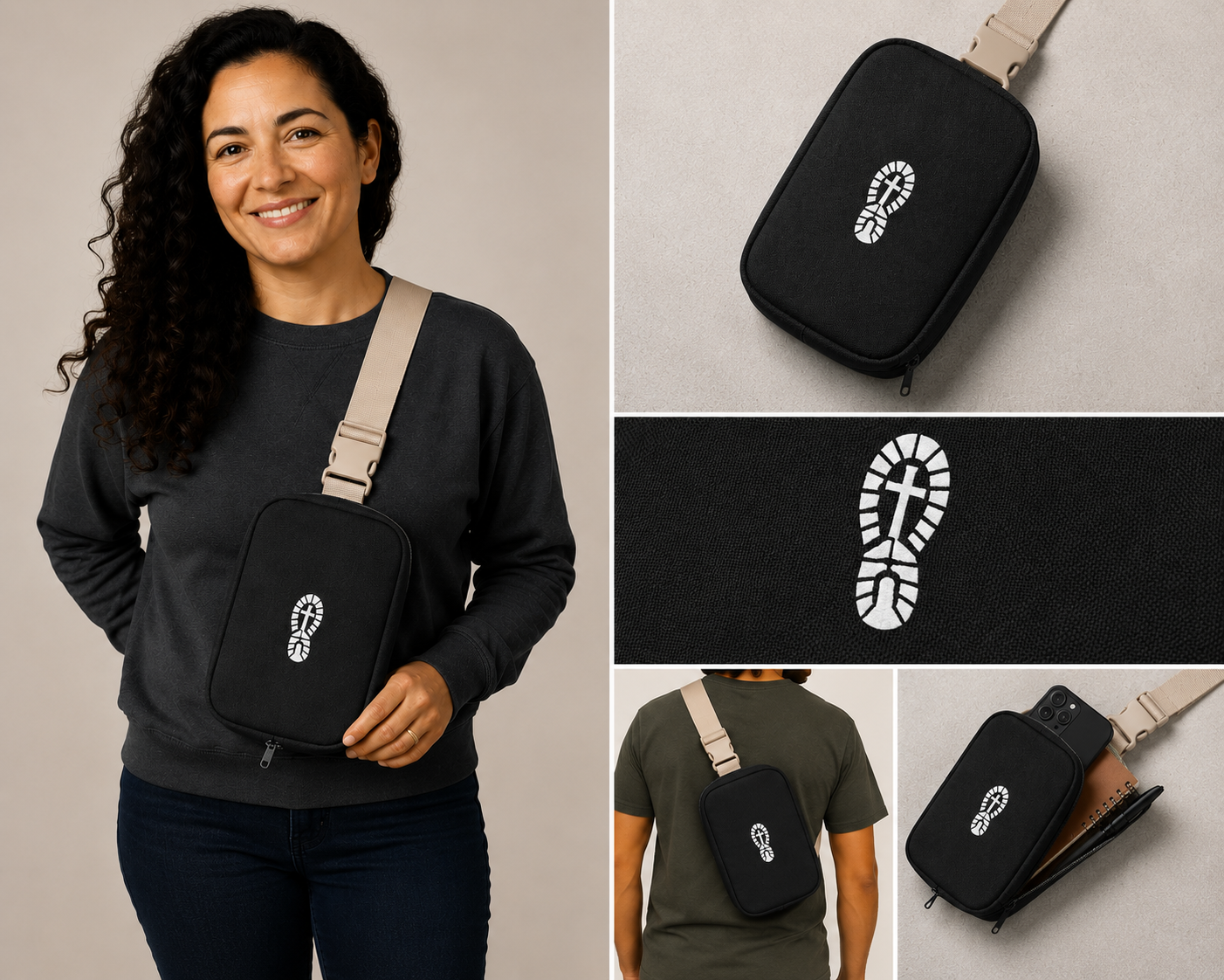 Walking Forward Explorer Sling Bag
