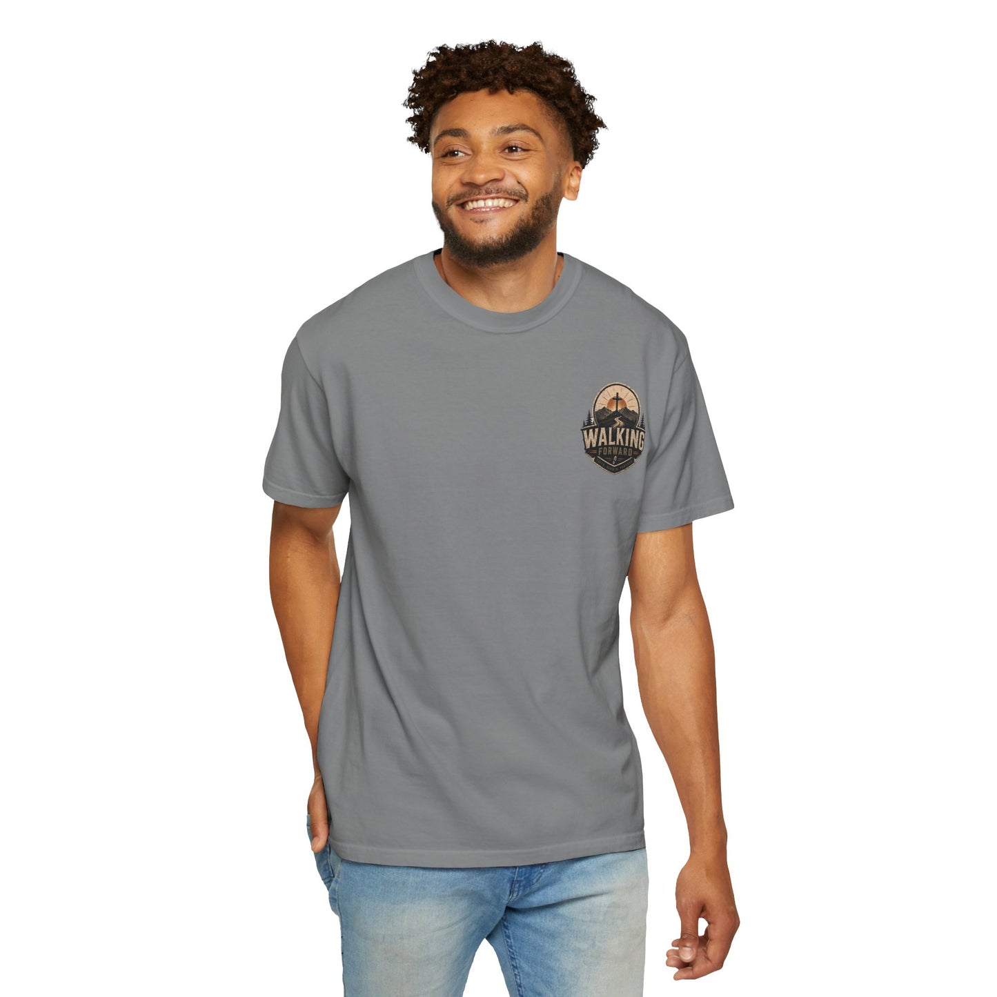 Foundations Collection

Walking Forward Signature Tee