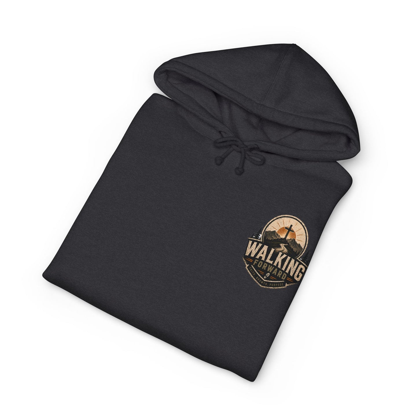 Walking Forward Badge Hoodie