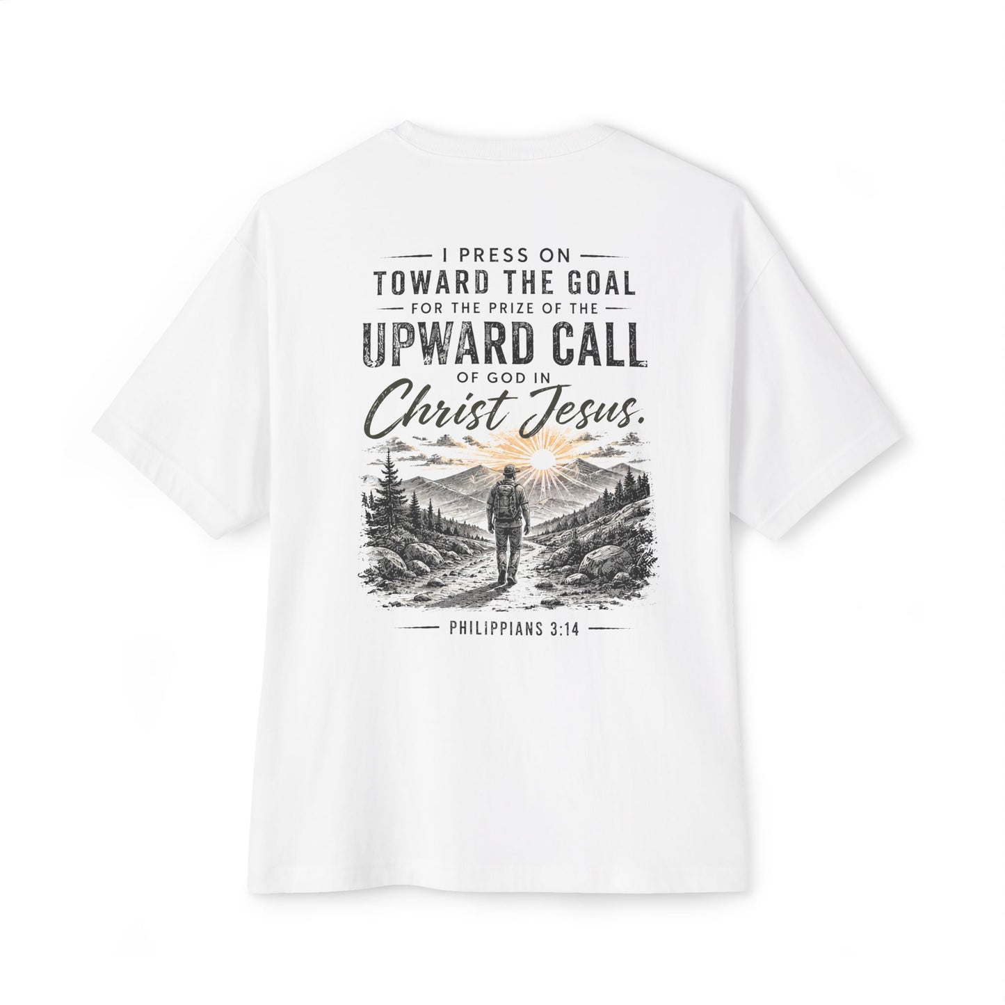 Press On – Philippians 3:14 Unisex Tee