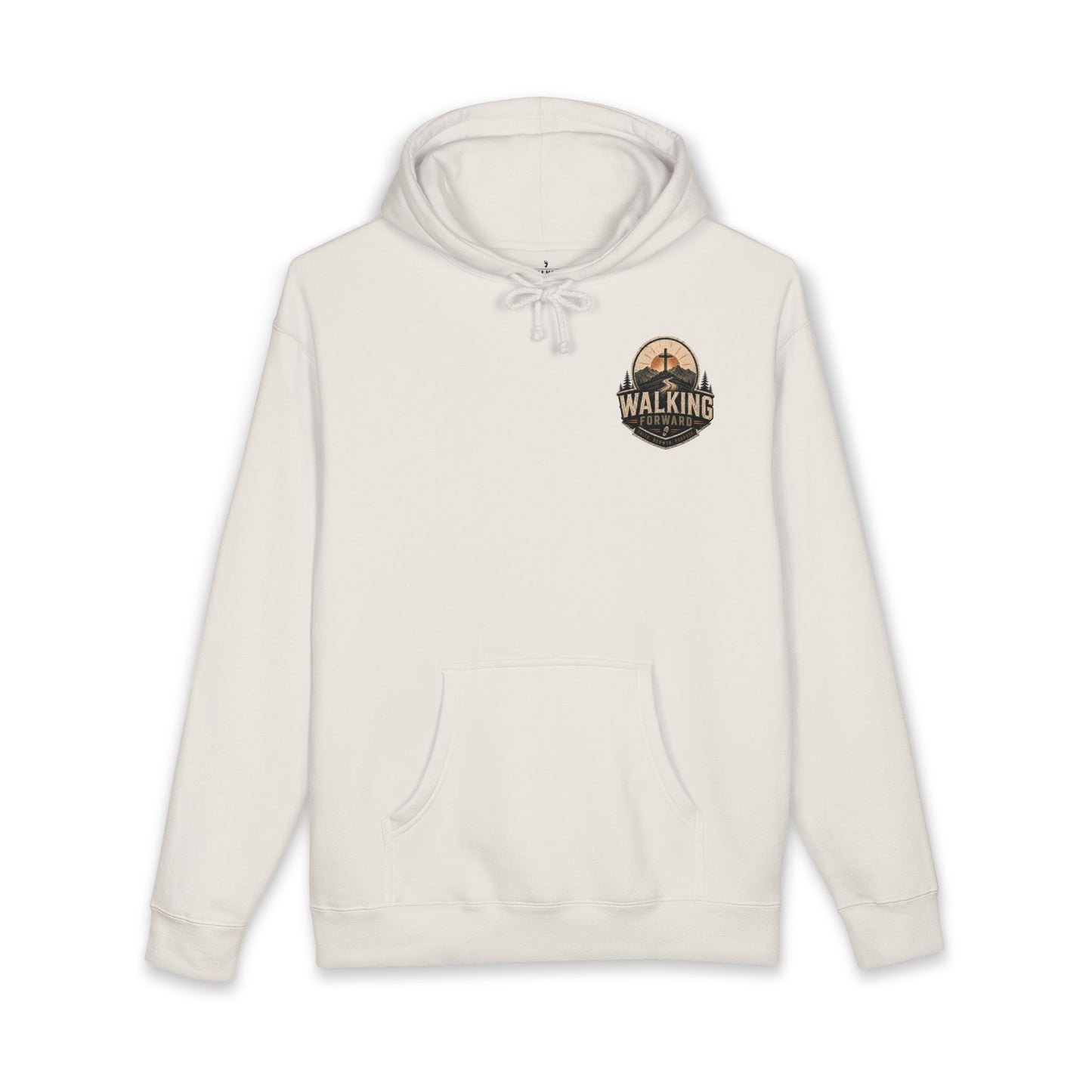 Walking Forward Badge Hoodie