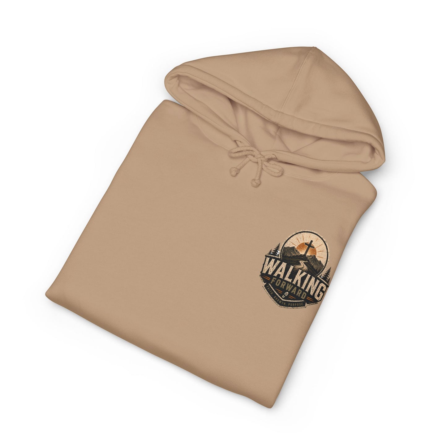 Walking Forward Badge Hoodie