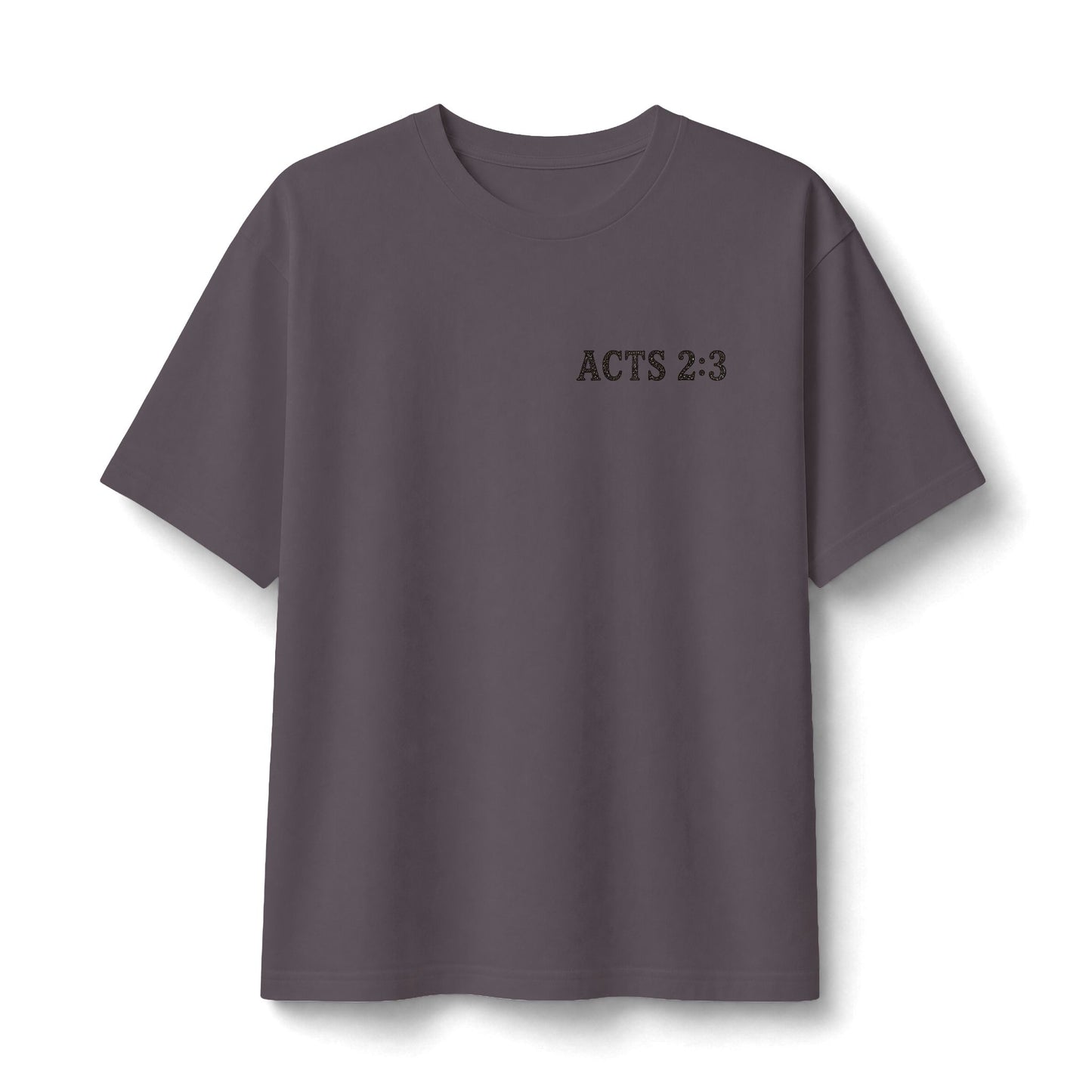 Acts 2:3 -- Tongues of Fire Premium heavyweight Tee