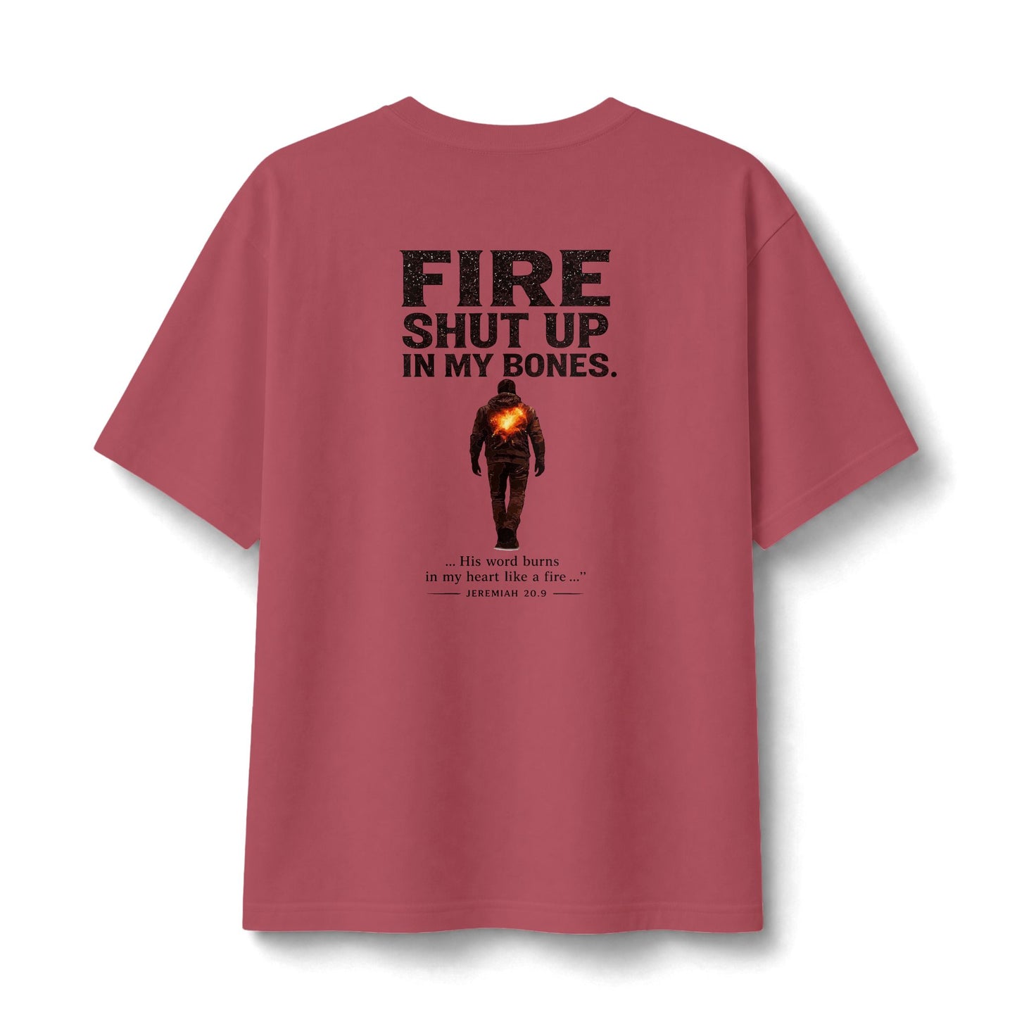 Fire Shut Up In My Bones--Premium Heavyweight Tee