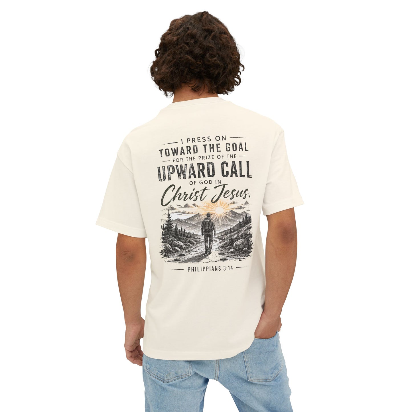 Press On – Philippians 3:14 Unisex Tee