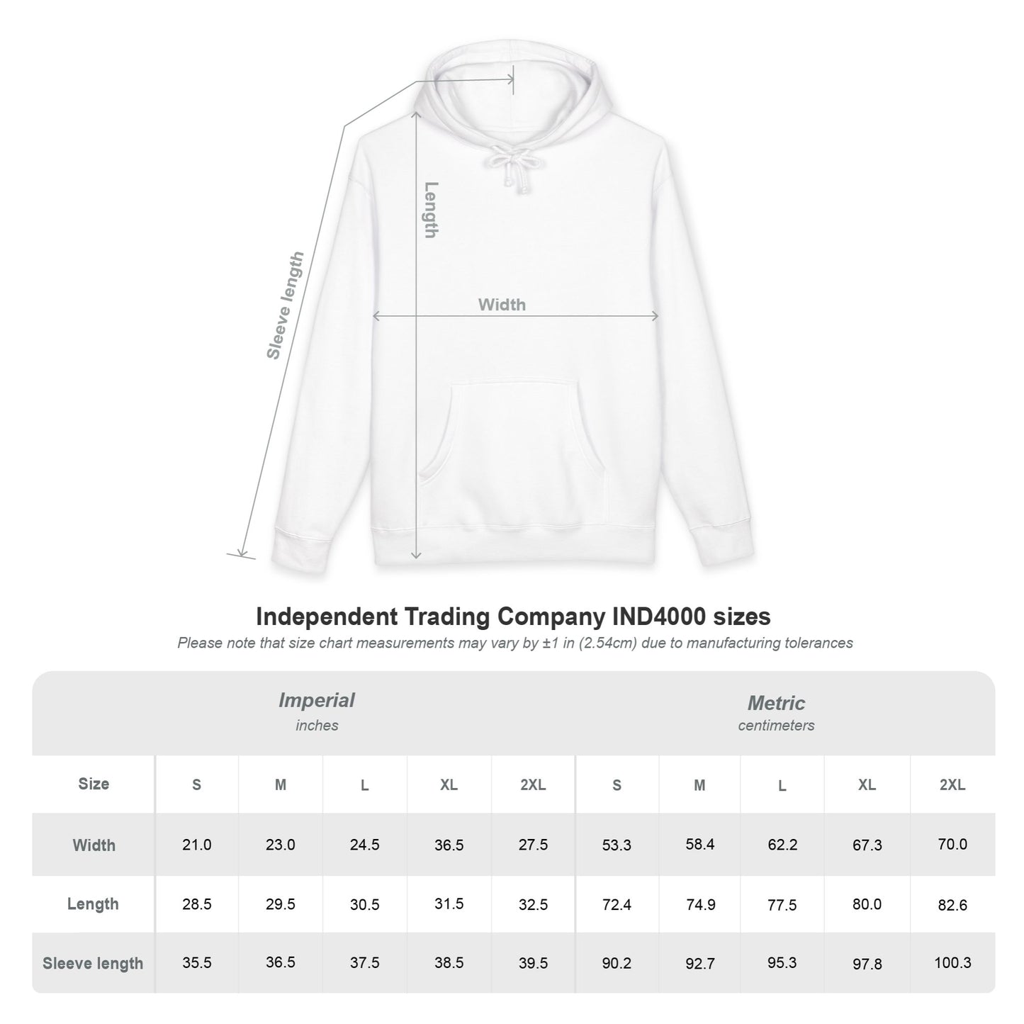Walking Forward Badge Hoodie