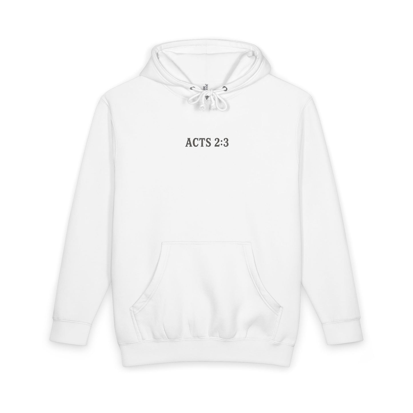 Acts 2:3 -- Tongues of Fire Premium Heavyweight Hoodie