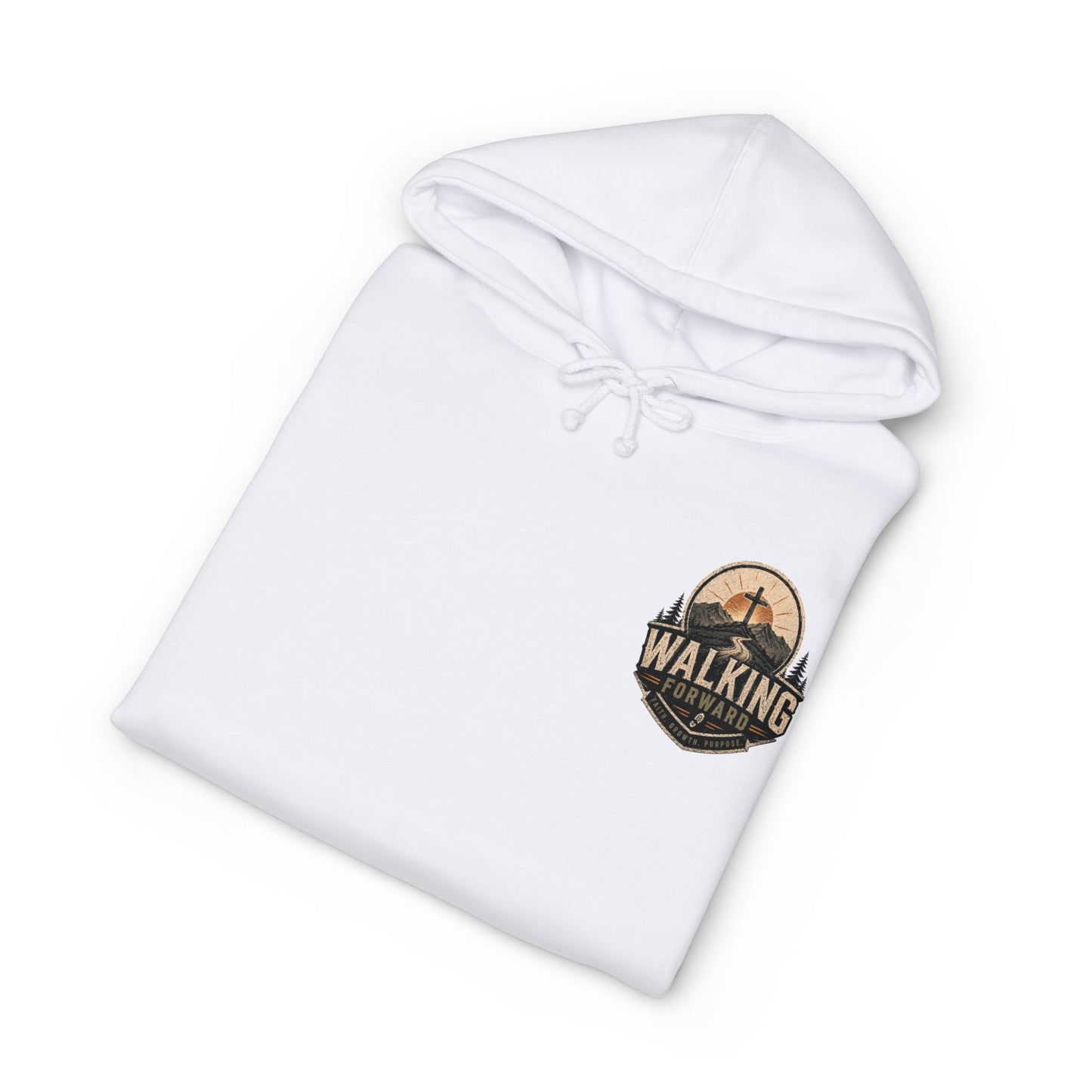 Walking Forward Badge Hoodie