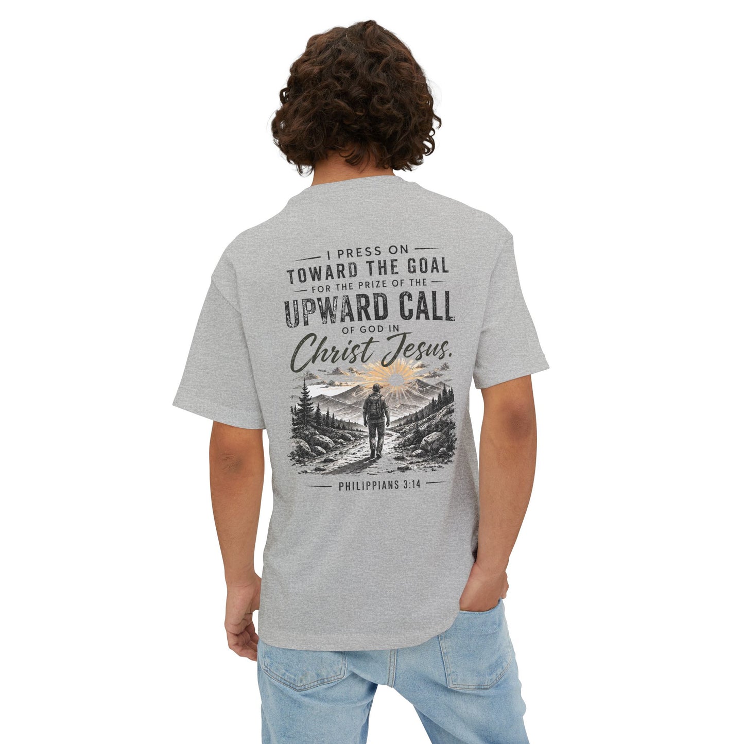 Press On – Philippians 3:14 Unisex Tee