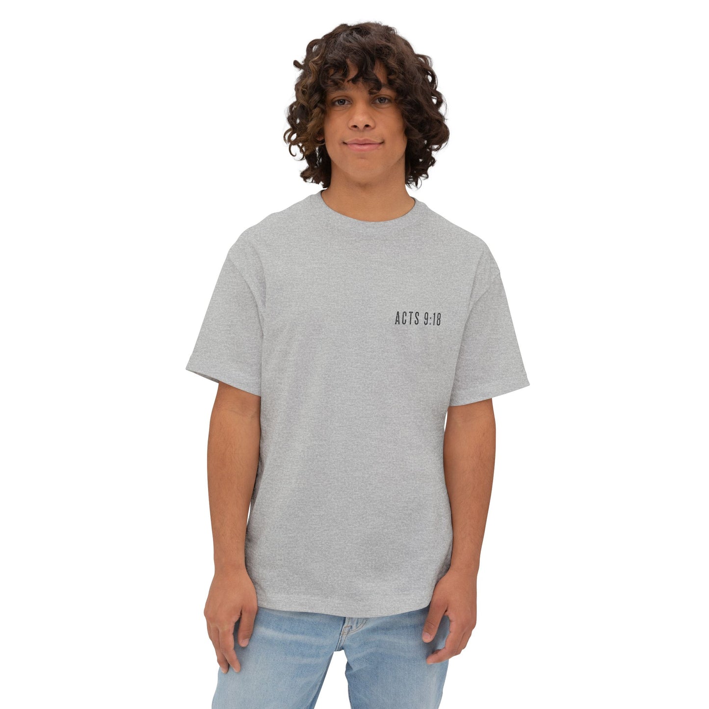 Scales Fell From His Eyes – Christian Graphic Tee (Acts 9:18)
