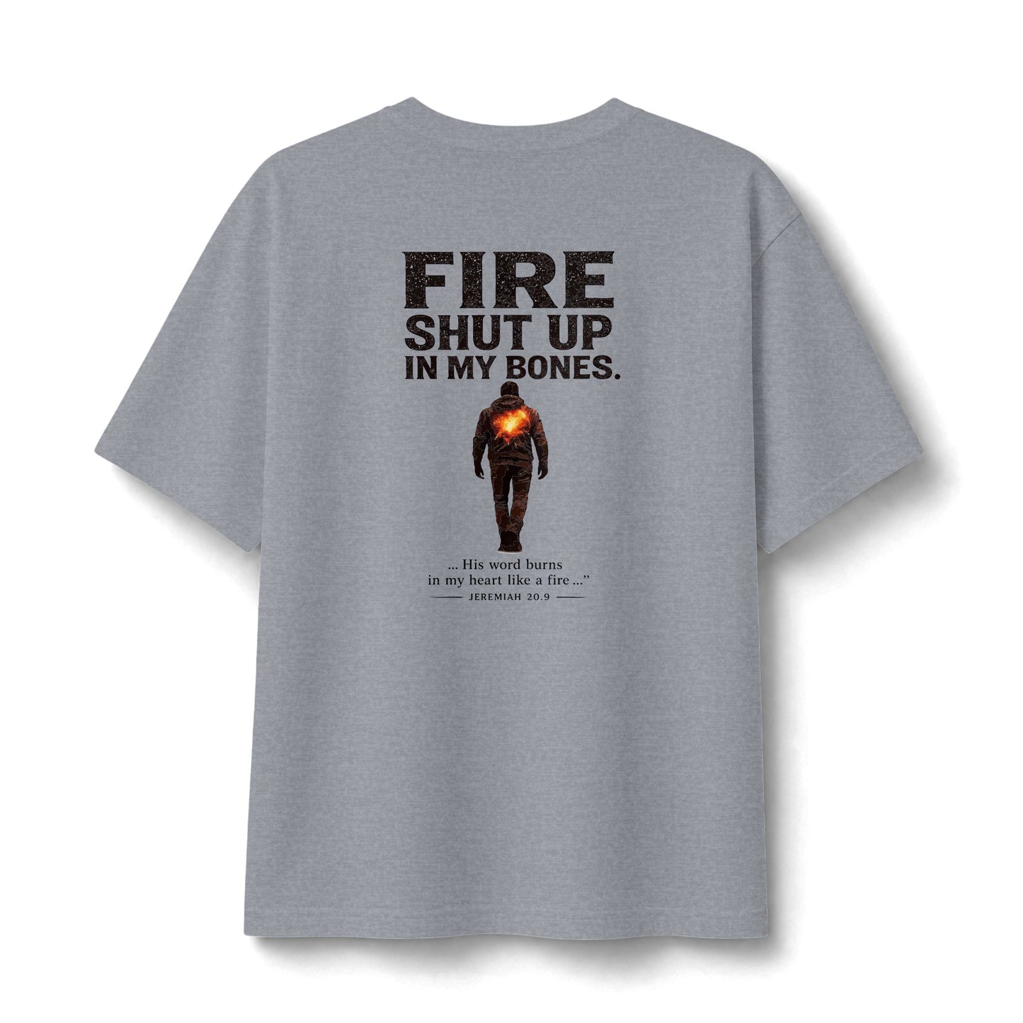 Fire Shut Up In My Bones--Premium Heavyweight Tee