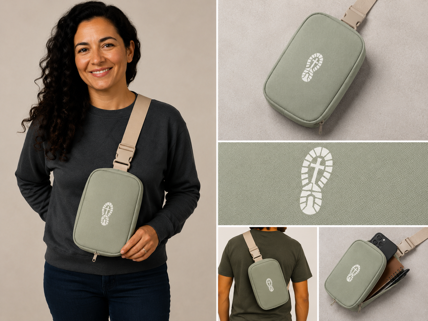 Walking Forward Explorer Sling Bag