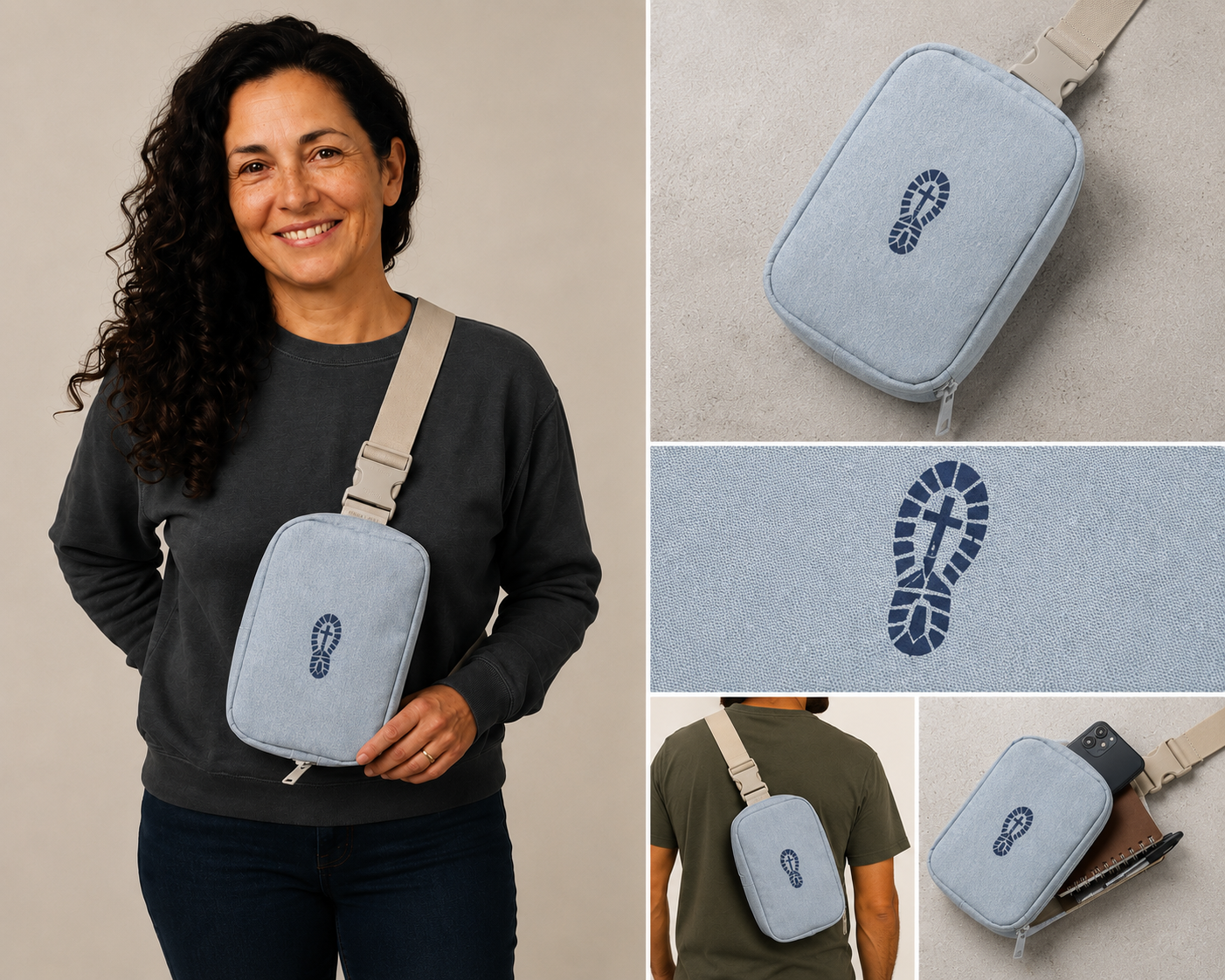 Walking Forward Explorer Sling Bag