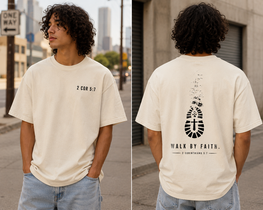 Walk By Faith Tee — 2 Corinthians 5:7