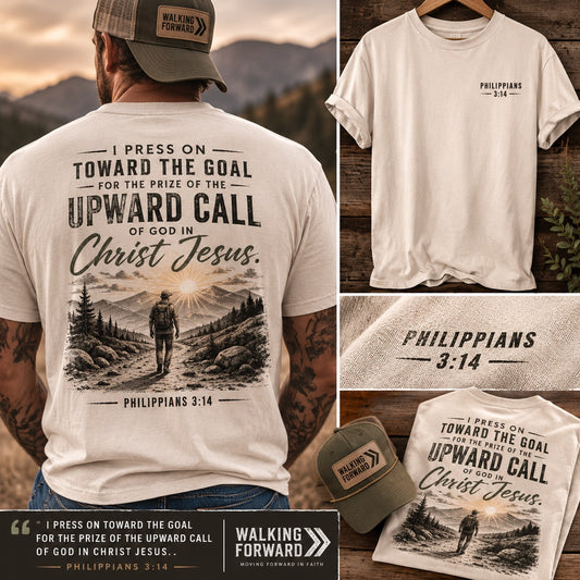 Press On – Philippians 3:14 Unisex Tee