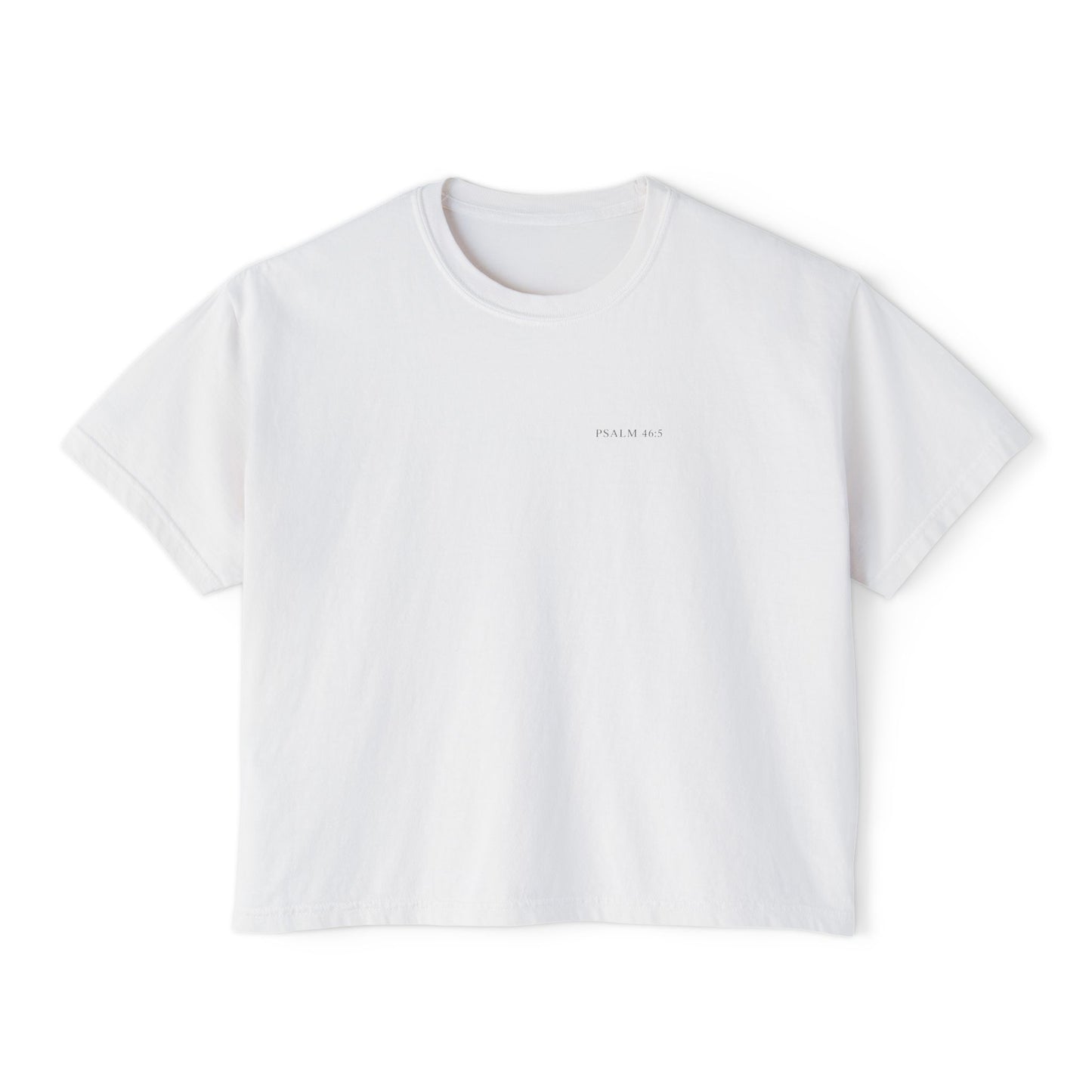 God Is Within Her Boxy Tee