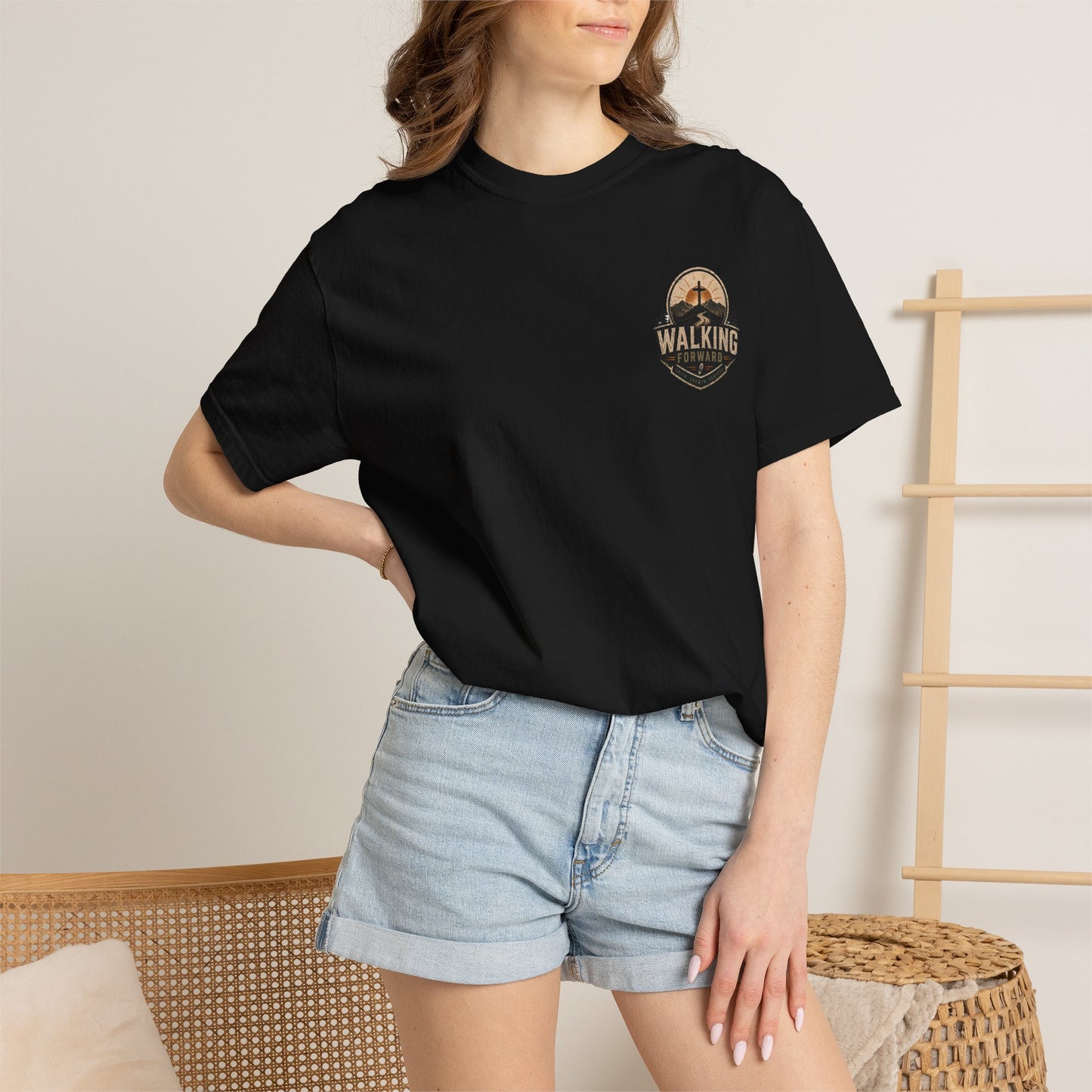 Foundations Collection

Walking Forward Signature Tee