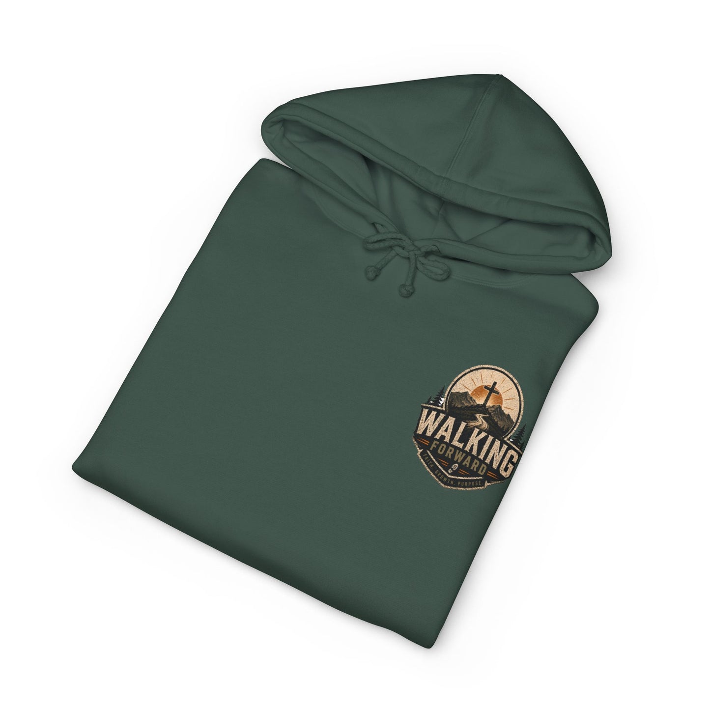 Walking Forward Badge Hoodie