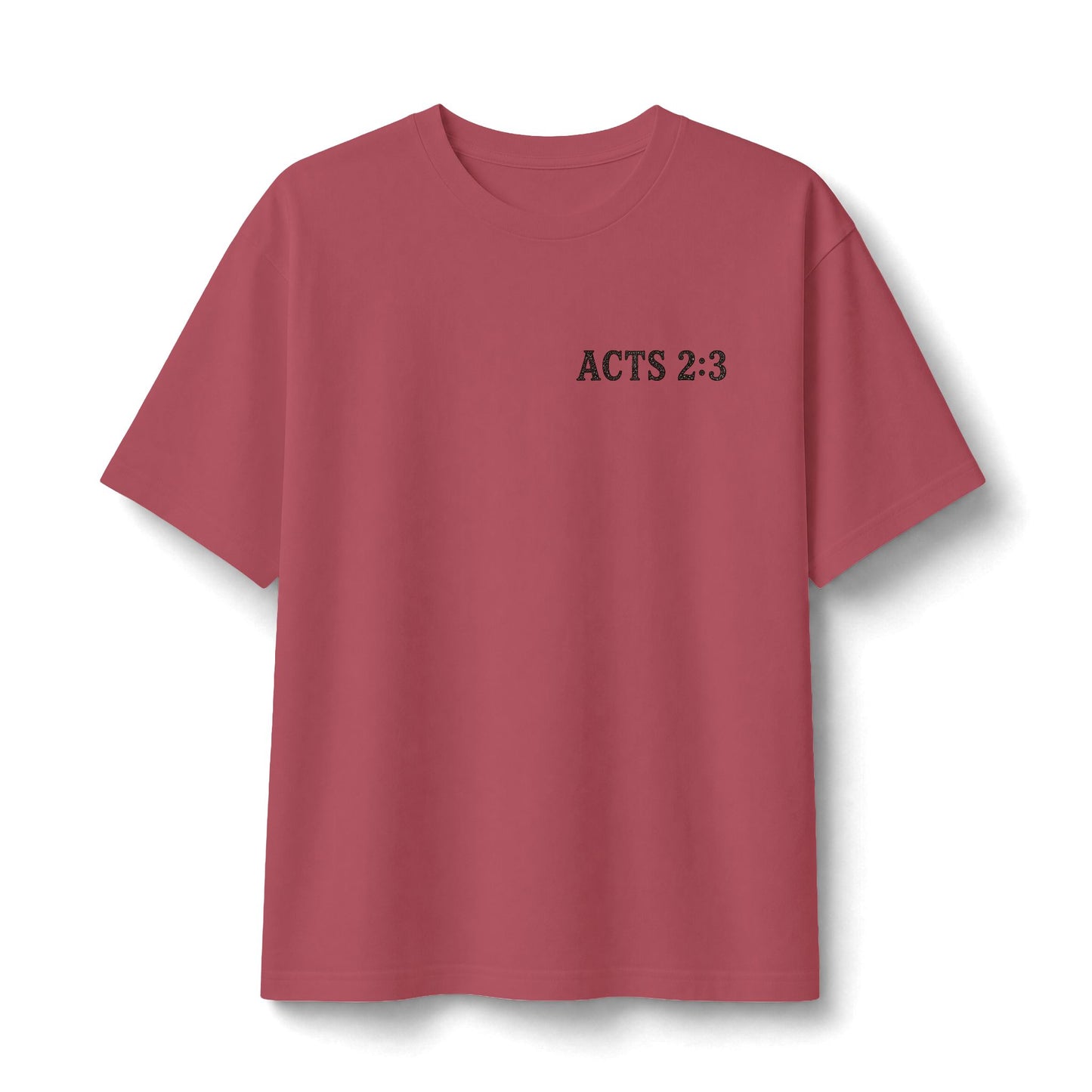Acts 2:3 -- Tongues of Fire Premium heavyweight Tee