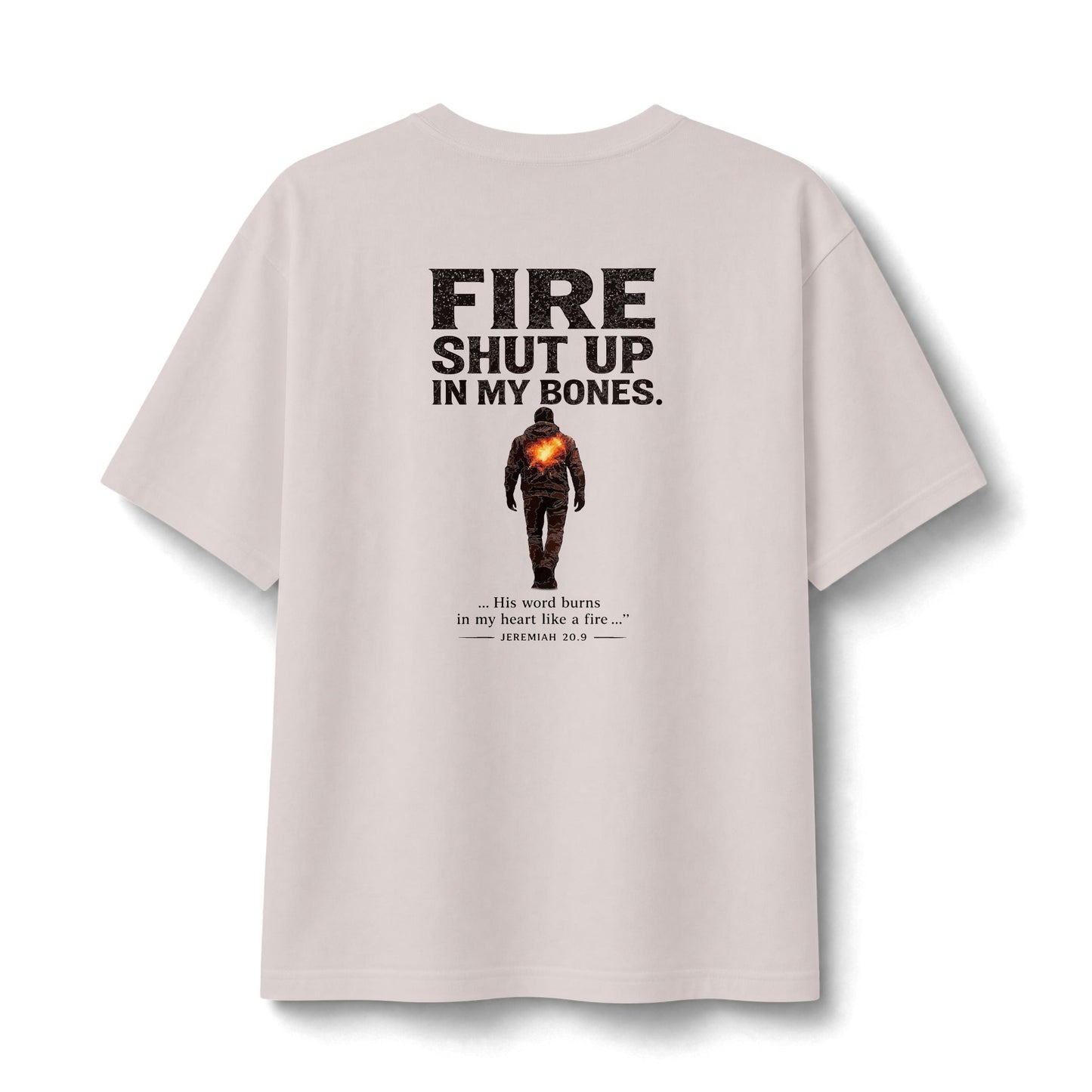 Fire Shut Up In My Bones--Premium Heavyweight Tee