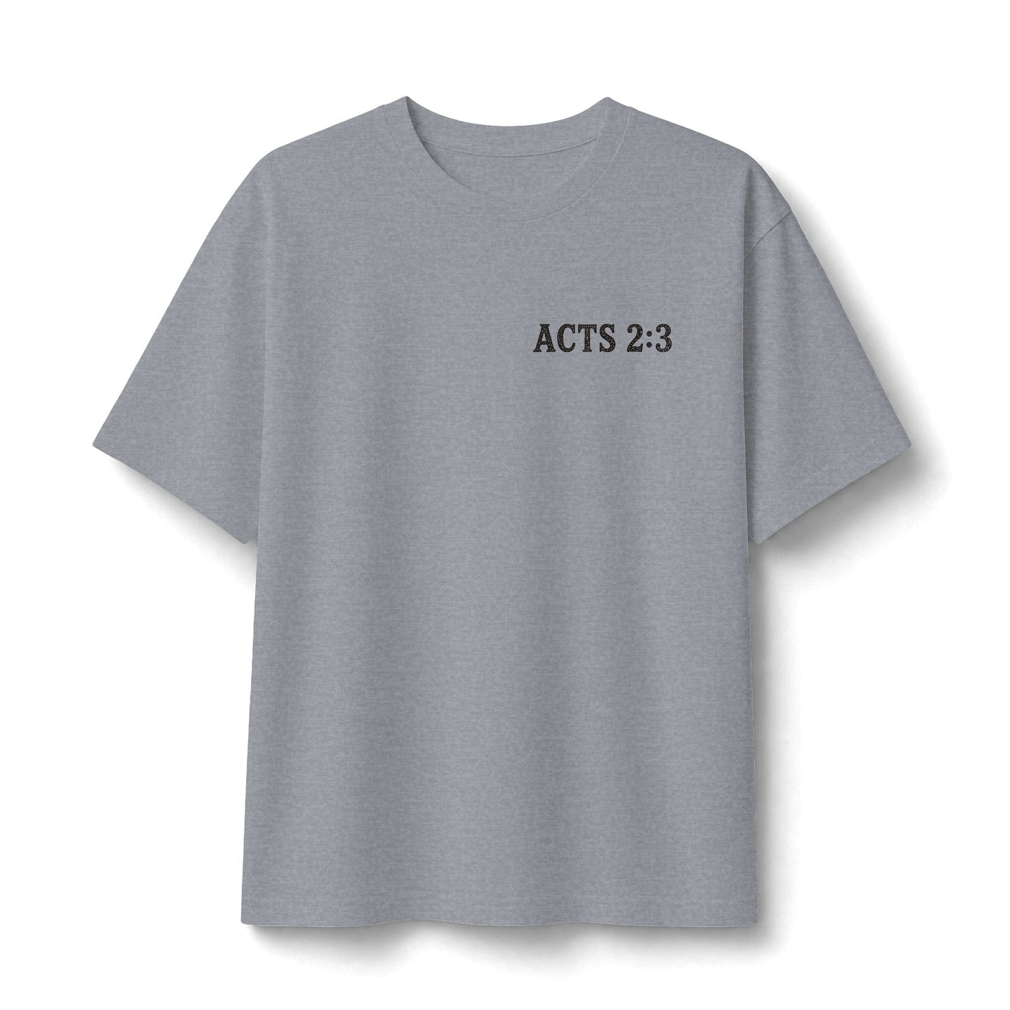 Acts 2:3 -- Tongues of Fire Premium heavyweight Tee