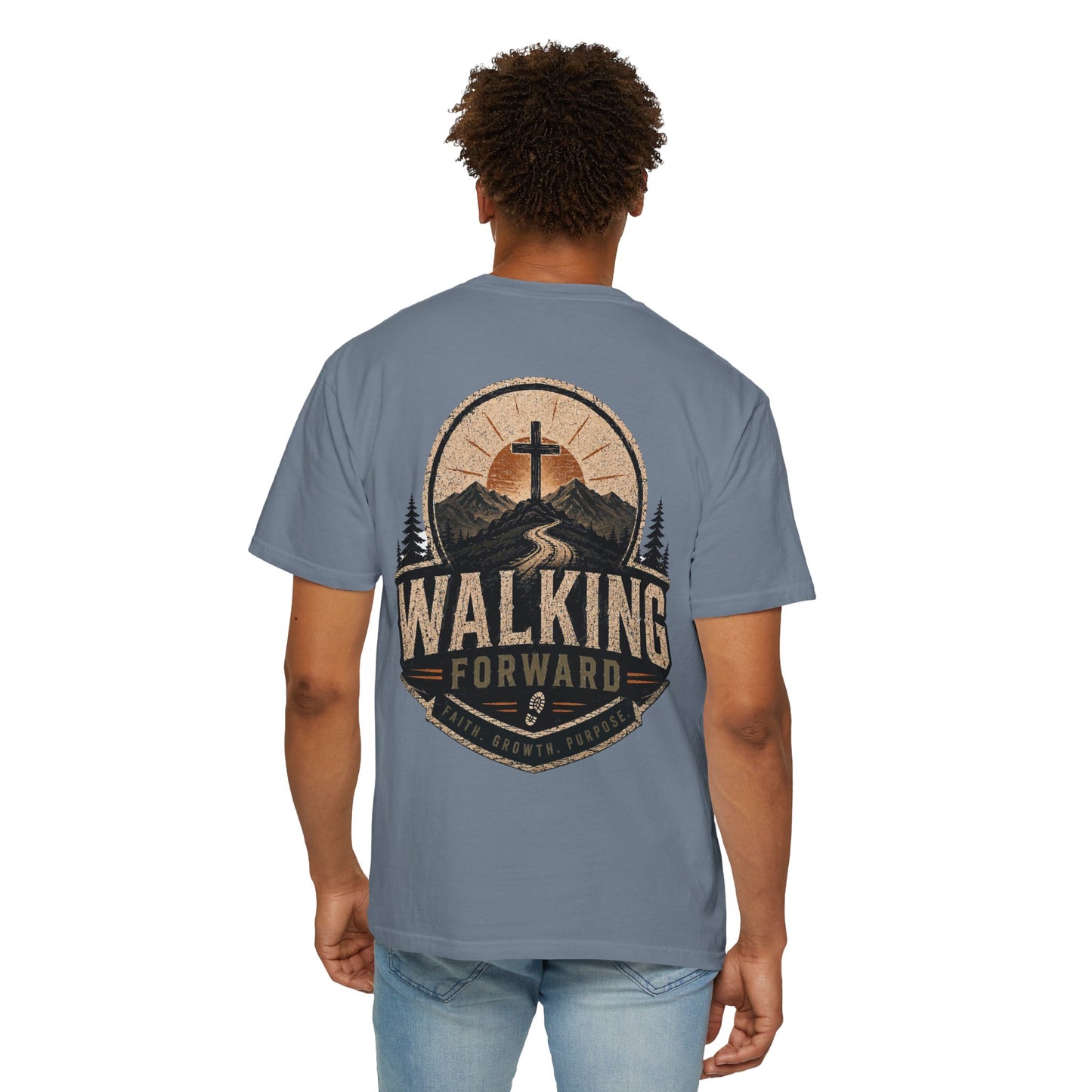 Foundations Collection

Walking Forward Signature Tee