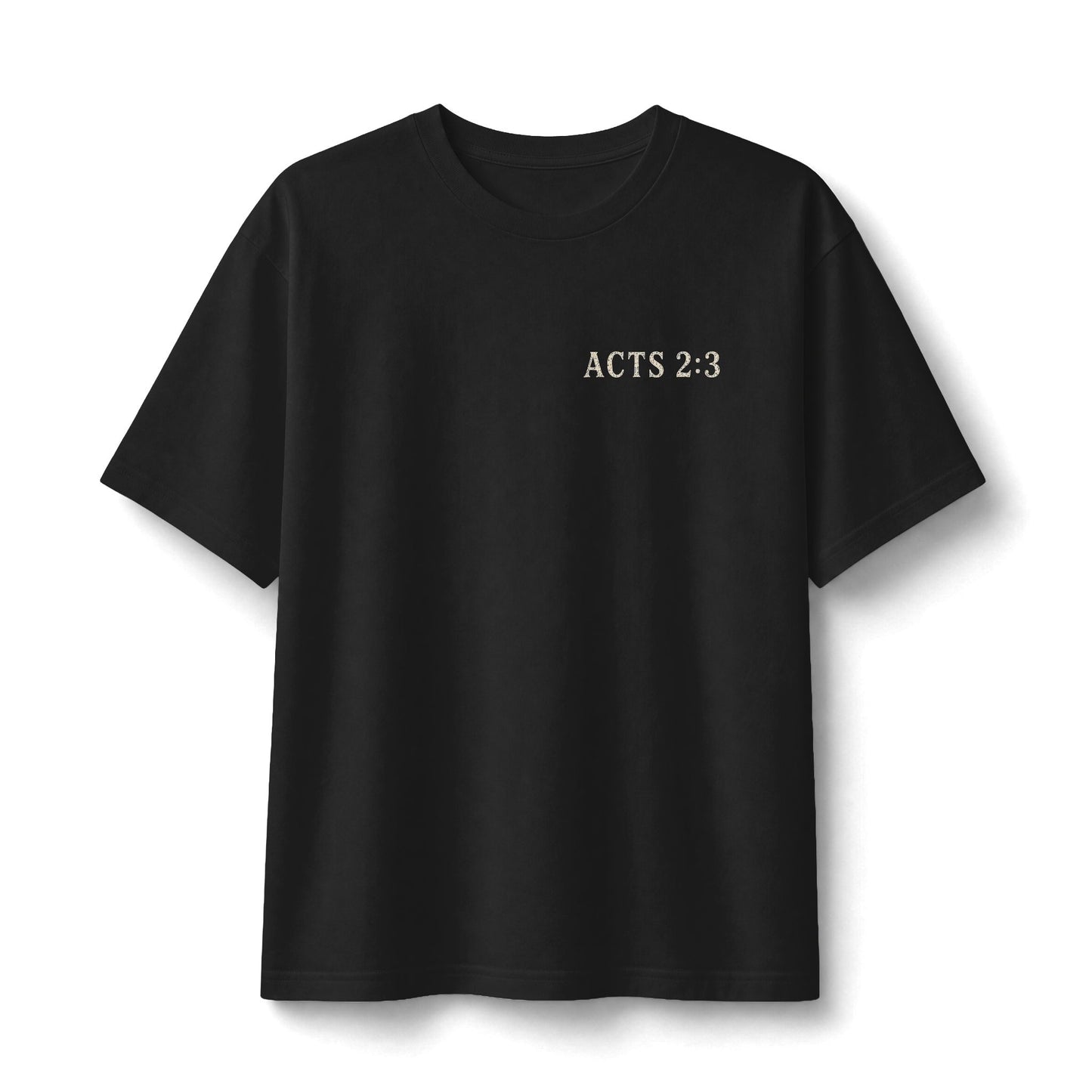 Acts 2:3 -- Tongues of Fire Premium heavyweight Tee