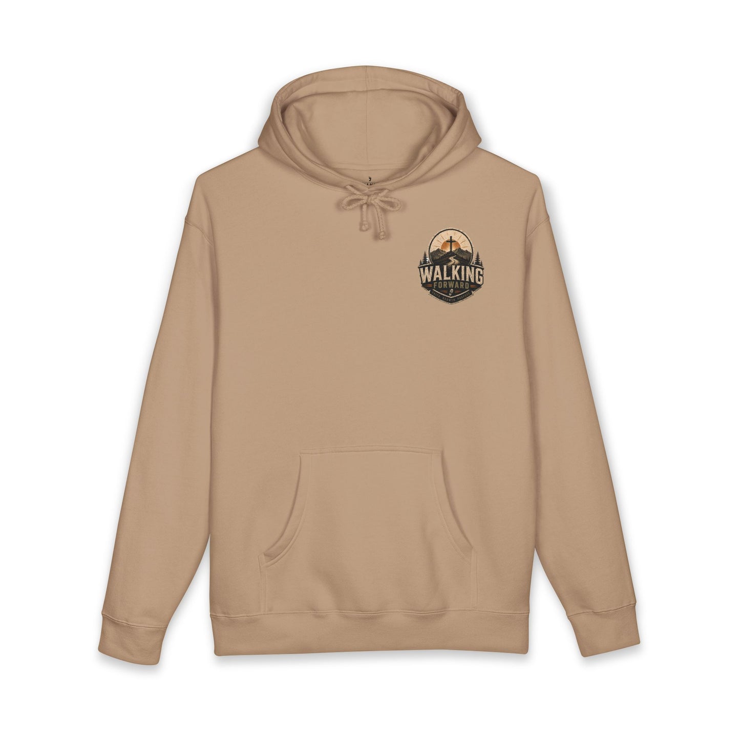 Walking Forward Badge Hoodie