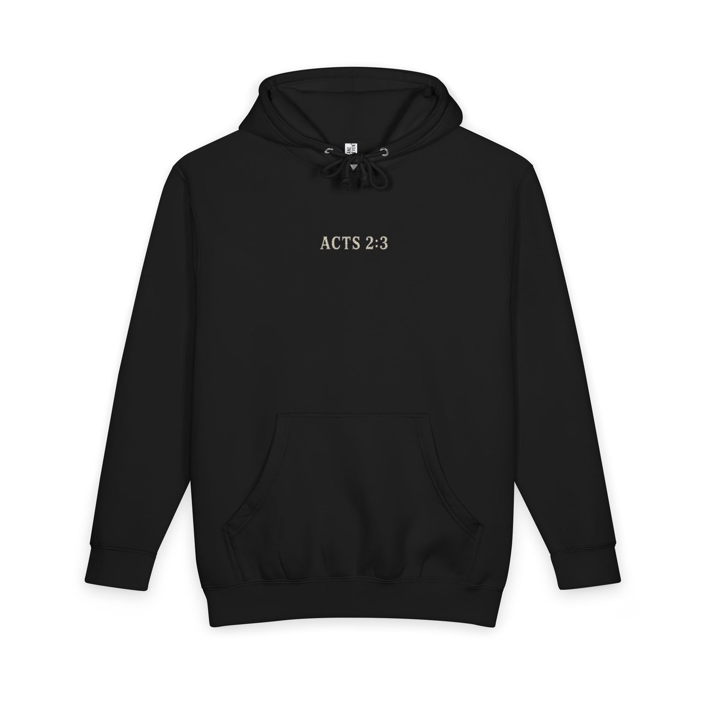 Acts 2:3 -- Tongues of Fire Premium Heavyweight Hoodie