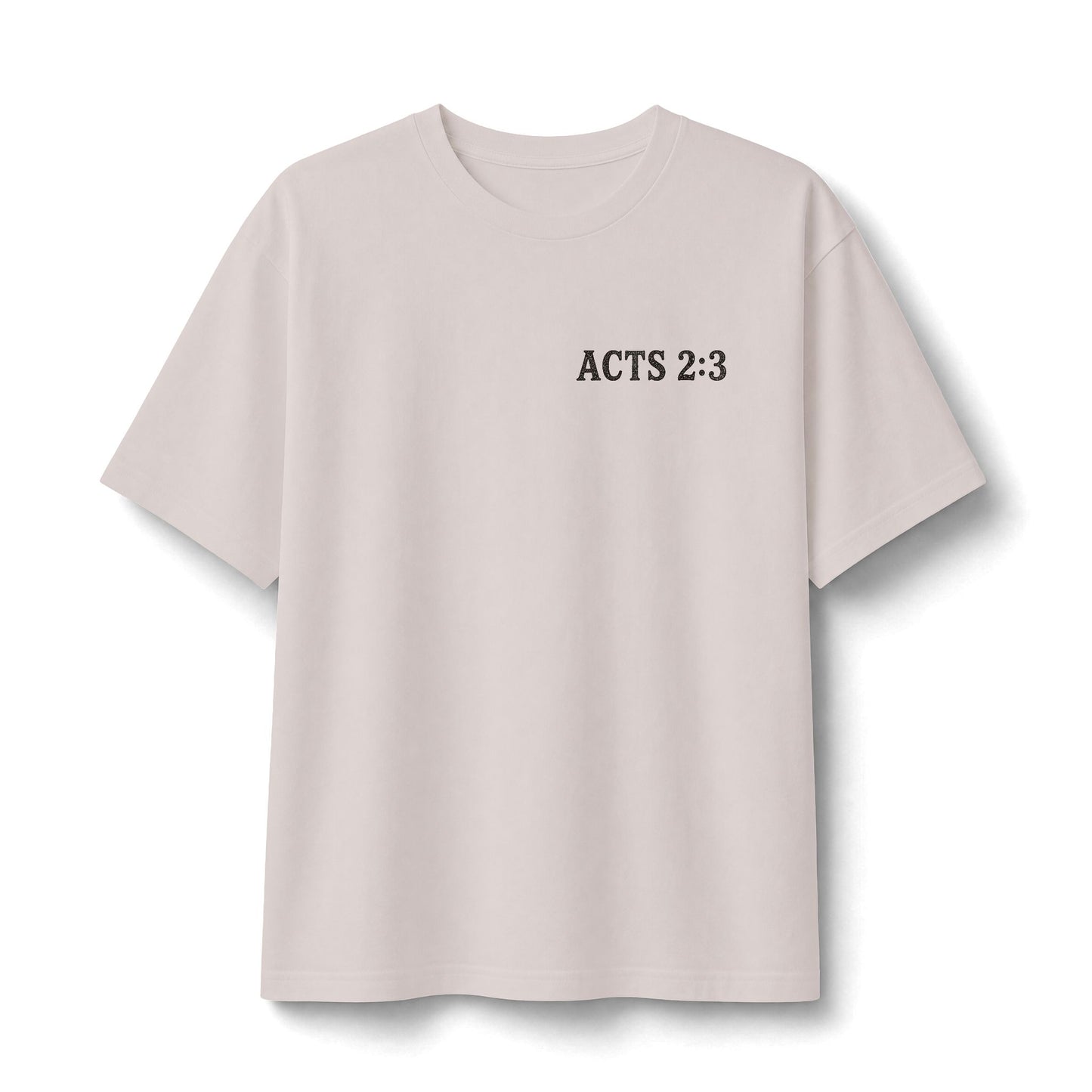 Acts 2:3 -- Tongues of Fire Premium heavyweight Tee