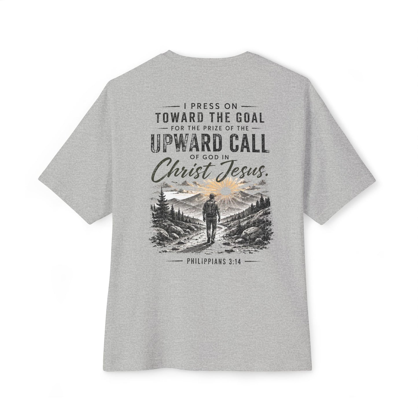 Press On – Philippians 3:14 Unisex Tee
