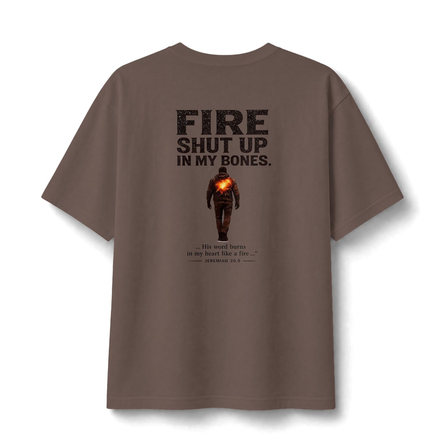 Fire Shut Up In My Bones--Premium Heavyweight Tee