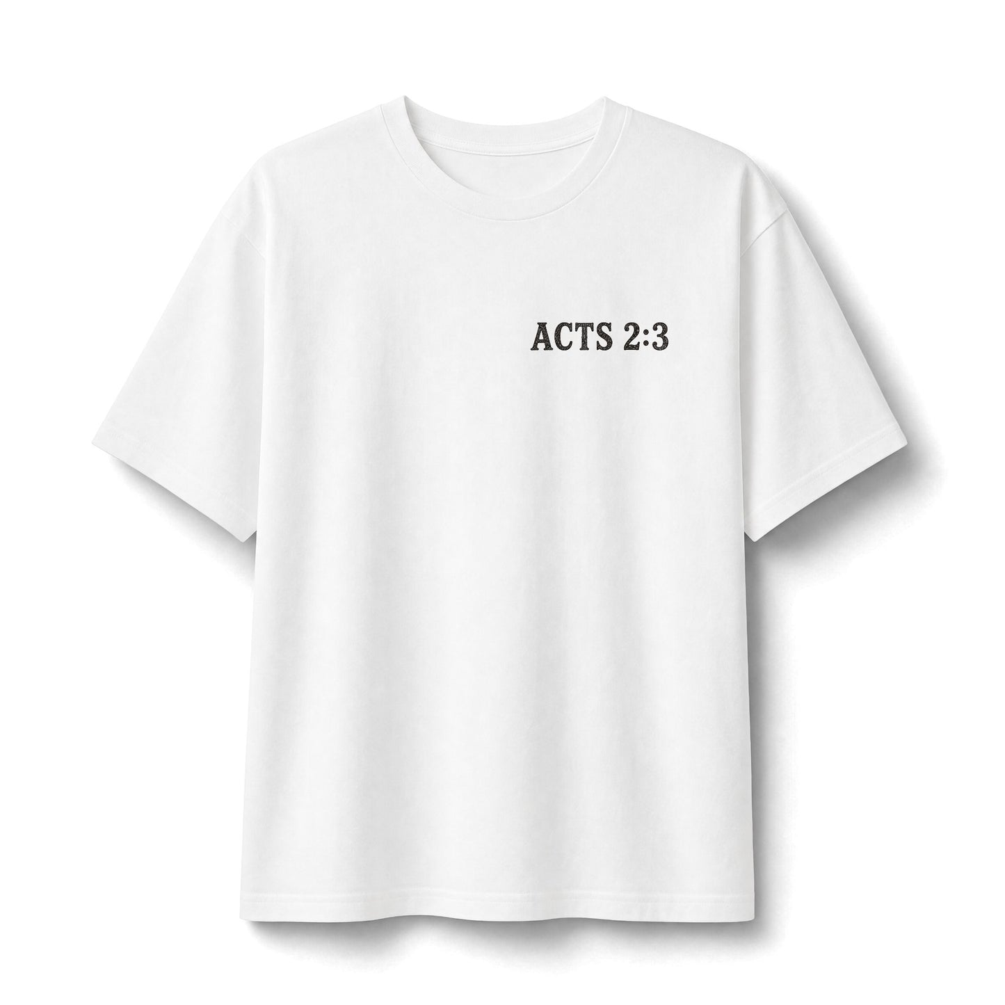 Acts 2:3 -- Tongues of Fire Premium heavyweight Tee