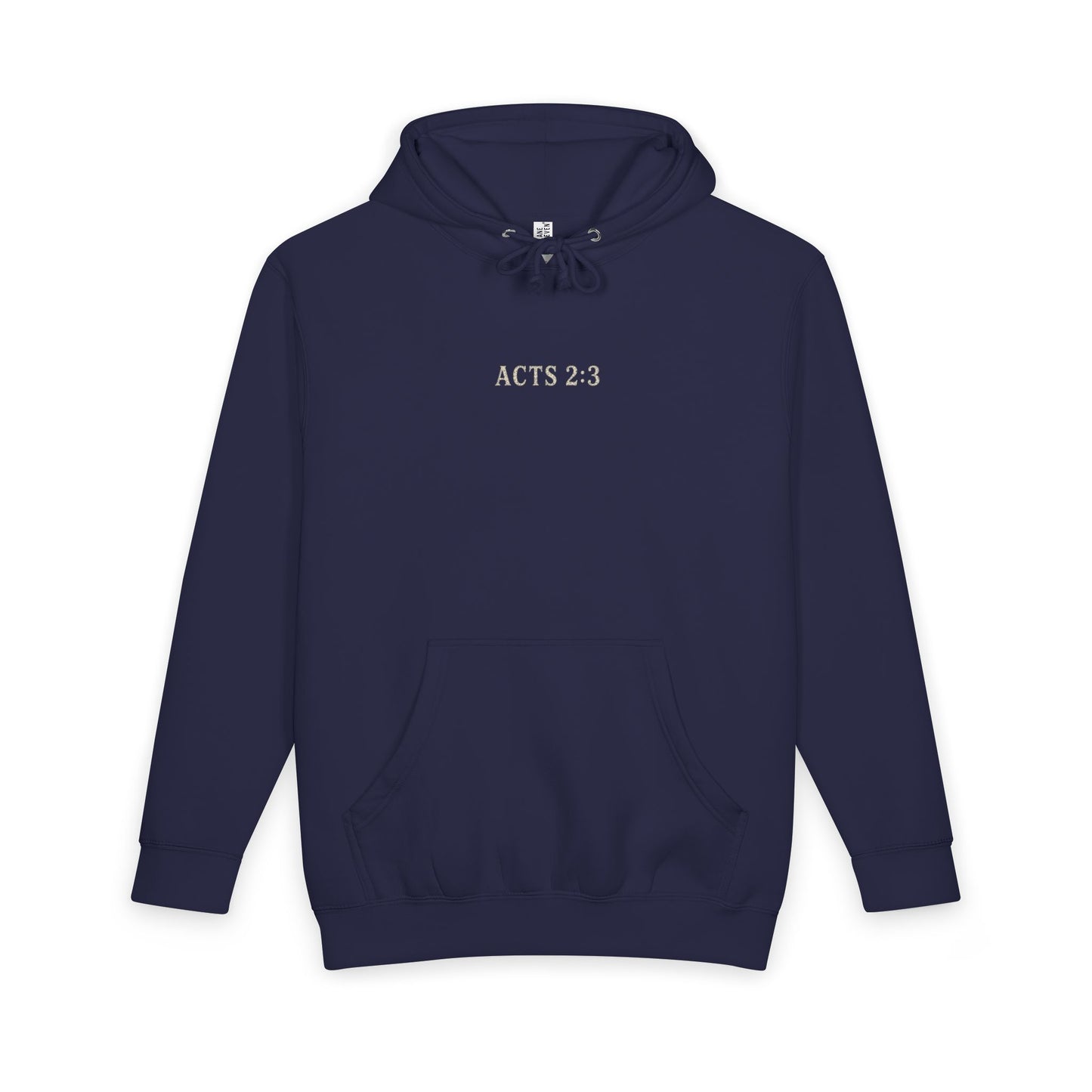 Acts 2:3 -- Tongues of Fire Premium Heavyweight Hoodie