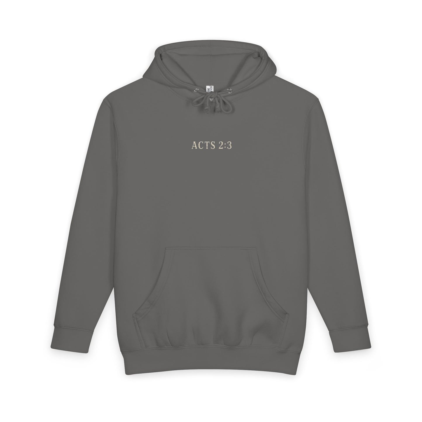 Acts 2:3 -- Tongues of Fire Premium Heavyweight Hoodie