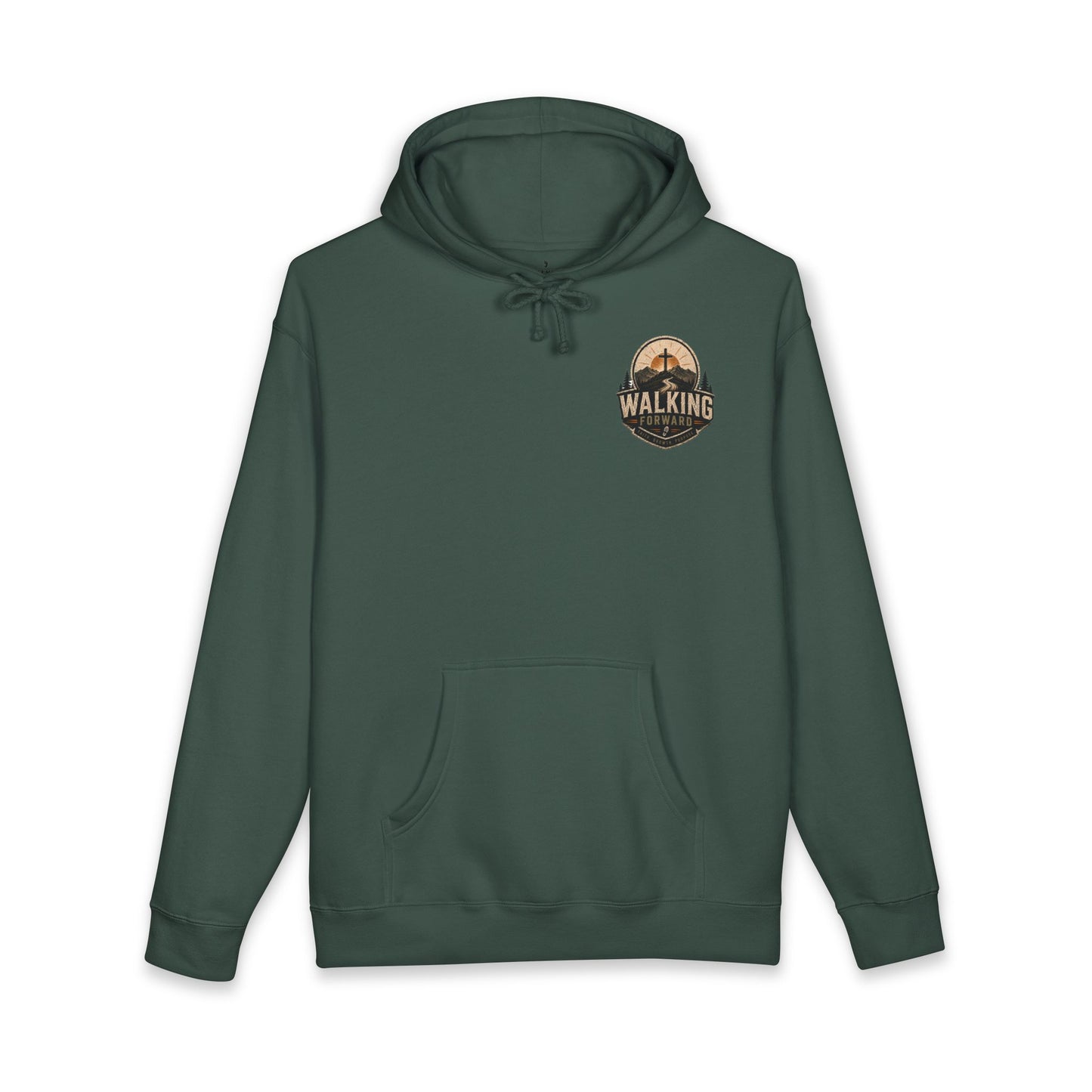 Walking Forward Badge Hoodie