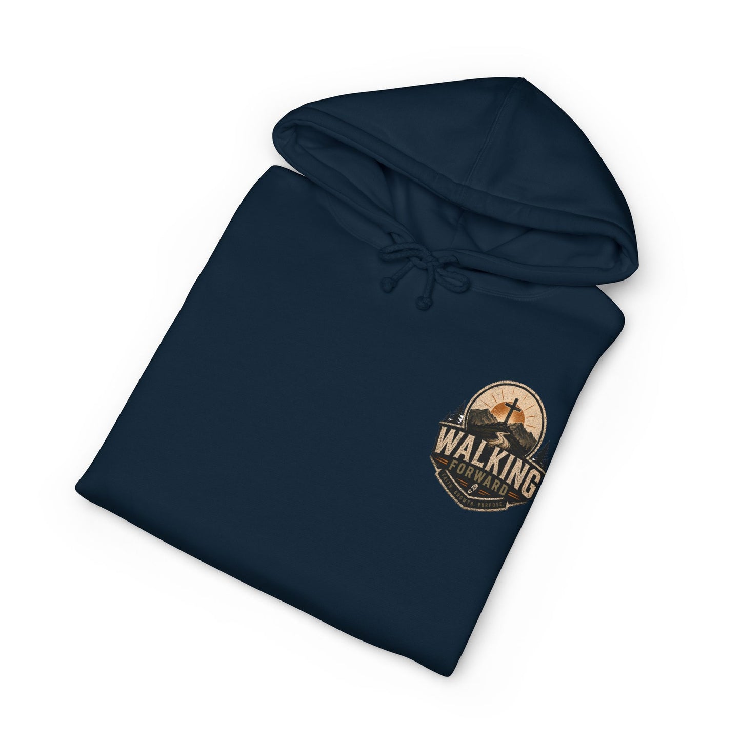 Walking Forward Badge Hoodie
